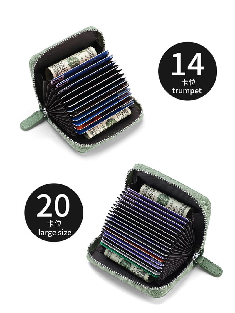Product Introduction of RFID Blocking Organizer Card Holder: Multi-Function Wallet for Credit Cards, Bank Cards, and Business Cards, for Women and Men card  holder  wallet 8