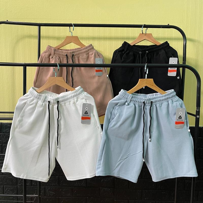 Combo 3-4 Quần Short Nam, Quần Đùi Nam Chất Thun Xốp Co Giãn [45-85KG] Có Túi Khoá Sau Menswear