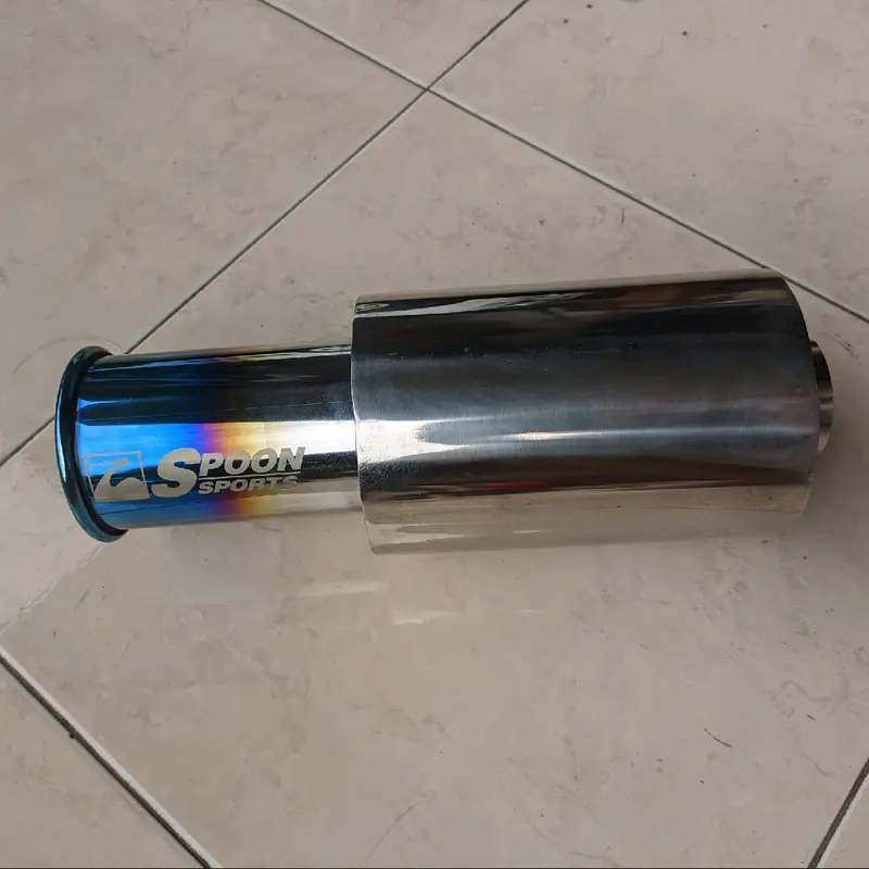 Knalpot Mobil spoon sport stainless karakter suara bas 2