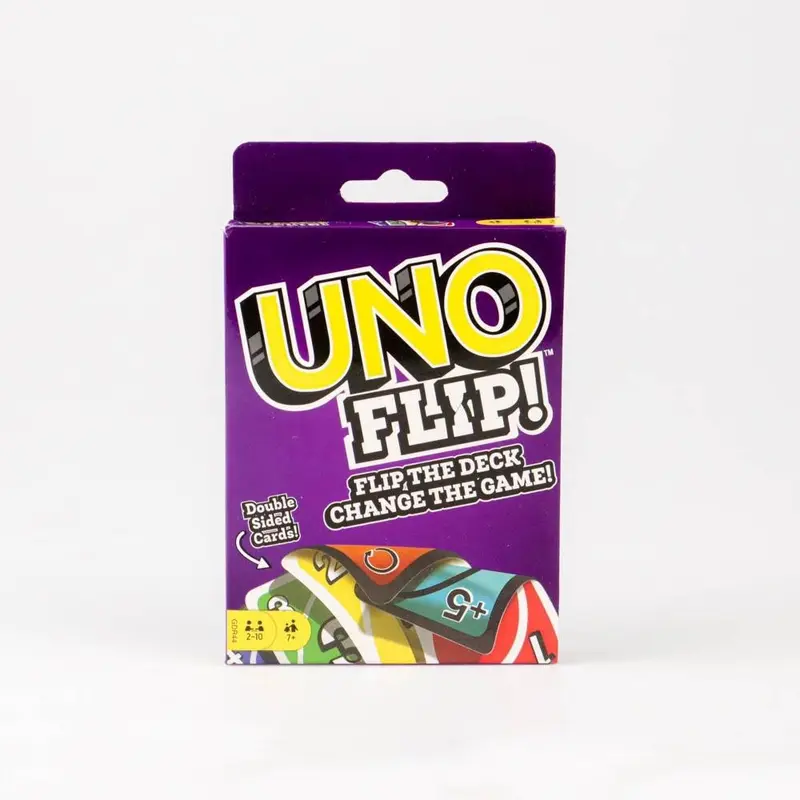 UNO FLIP Set Kartu Unno Card Game Mainan Kartu UNO Flip 7