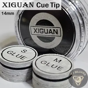 Cue Tip xiguan Crystal diamond Onyx master cue tip 14mm Pool billiard stick xi guan original import