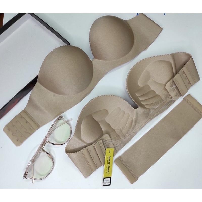  Áo cúp không tụt hở lưng đệm bàn tay 3cm Áo Ngực Nữ Women Voi 