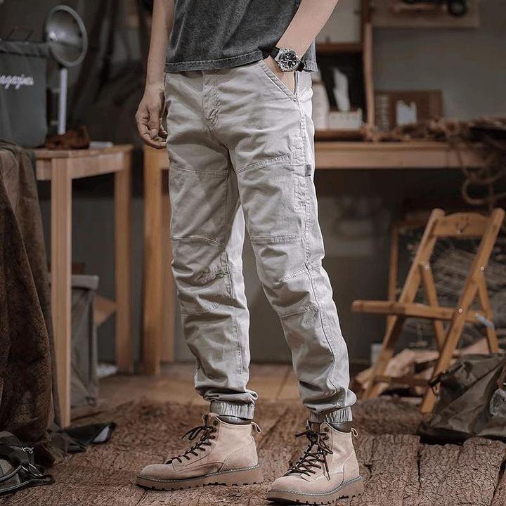 Quần Jogger Kaki Nam Nữ ONIA Cạp Khóa Lưng Thun Cao Cấp