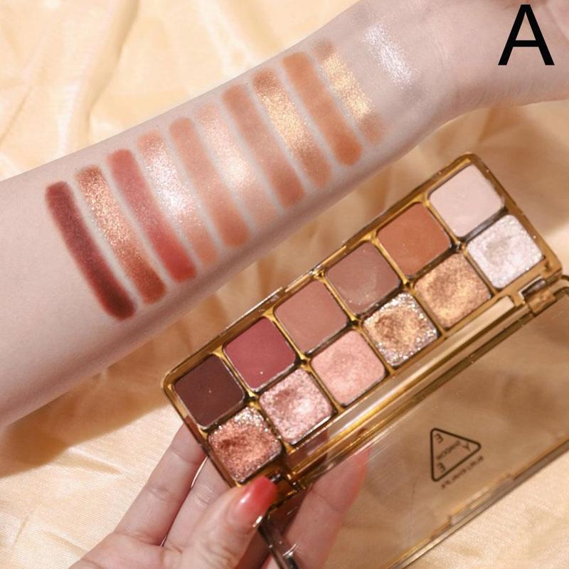 Product Introduction of Bảng Phấn Mắt Kim Tuyến, Phong Cách Hàn Quốc, 12 Màu, Tông Màu Đất, Phấn Sắc Tố, Phấn Mắt Nhiều Màu, Lâu Trôi, Sản Phẩm Làm Đẹp 25