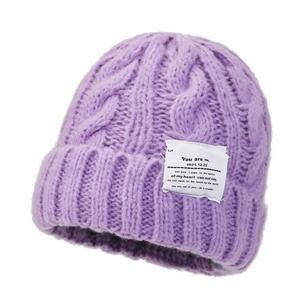 หมวกบีนนี่หลวมแบบยูนิเซ็กซ์ หนาและยาว ขายดีในปี 2025 พร้อมส่ง ดีไซน์แฟชั่นที่ทำให้ใบหน้าดูเพรียวขึ้น หมวกถักอุ่นสำหรับอากาศหนาว