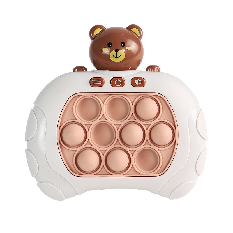 Máy Chơi Điện Tử Pop It 999 Level - BopIt Thế Hệ Mới Đồ Chơi Bóp Có Nhạc có đèn popit phiên bản tiếng anh luyện mắt Giảm Stress Toy