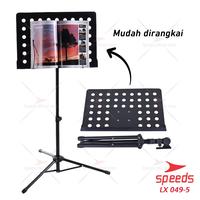 Gambar SPEEDS Alat Musik Stand Untuk Partitur Sheet Stand Book Partitur Musik Besar Stand 049-5 - HITAM dari Speedshome Kota Surabaya 2 Tokopedia