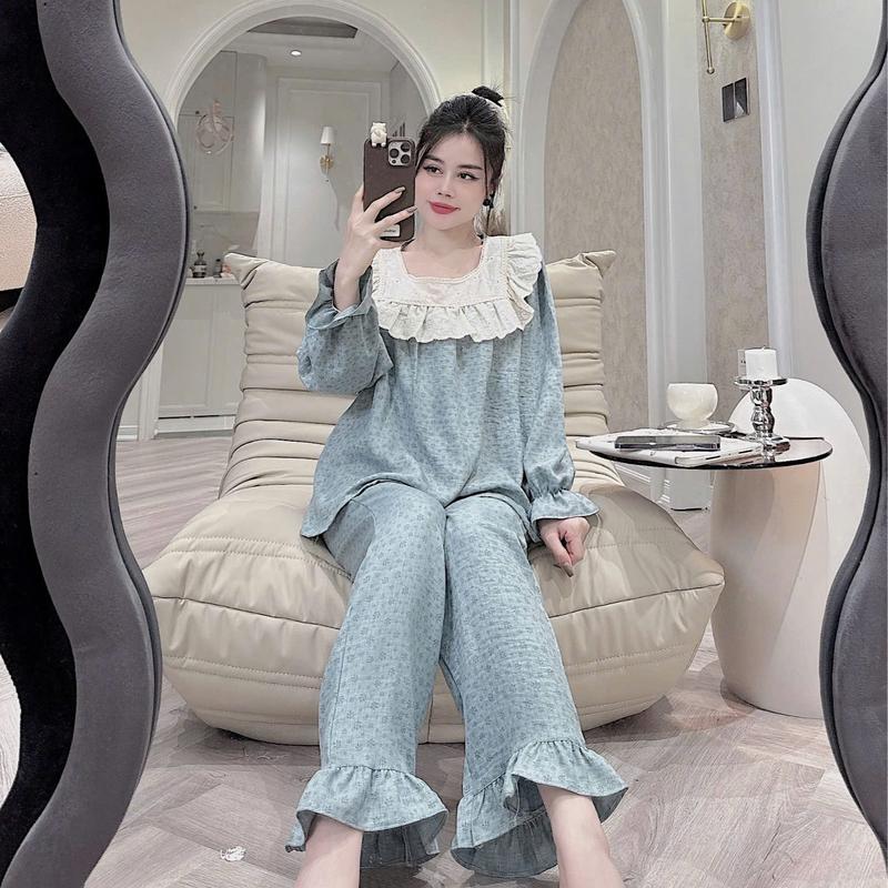 Bộ Quần Áo Nữ Tay Dài Quần Dài - Mã E66 5