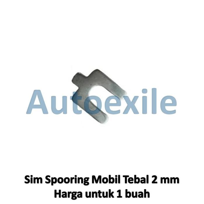 Gambar Sim Spooring Mobil Tebal 1 mm 2 mm 3 mm Shim 1mm 2mm 3mm Plat Besi Y Buat Setel Camber Mobil - Tebal: 1 mm dari Autoexile Kota Medan 3 Tokopedia