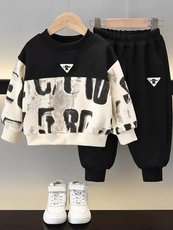 Set bộ nỉ TAM GIACS R dành cho bé trai 14-45kg với thiết kế năng dông và chất liệu ấm áp