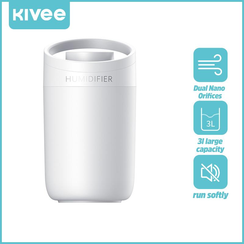 KIVEE 3000ML เครื่องพ่นไอน้ำ Air Humidifier Purifier ความจุสูง เครื่องทำความชื้น เครื่องทำความชื้น ใ