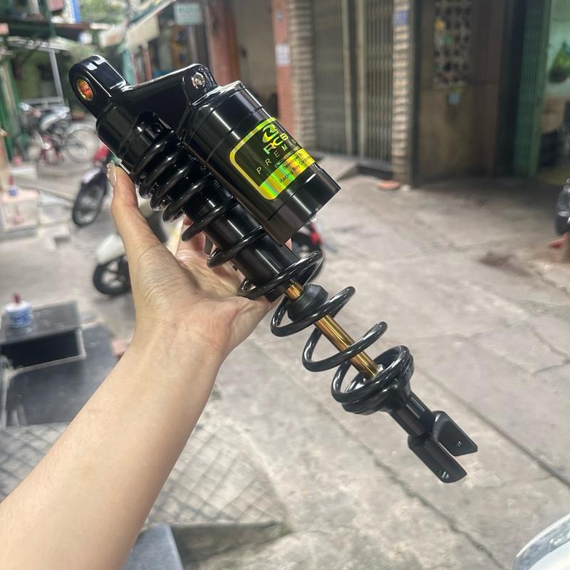 Phuộc nhún sau Rcb bình dầu Full Đen gắn Vision Vario Click Janus Sh mode ... 1 CÂY như hình