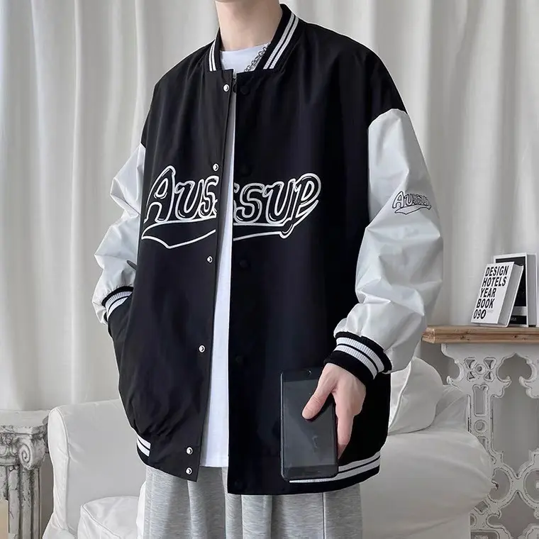 (XẢ HÀNG) Áo khoác bomber nam nữ unisex-Áo bóng chày Form rộng