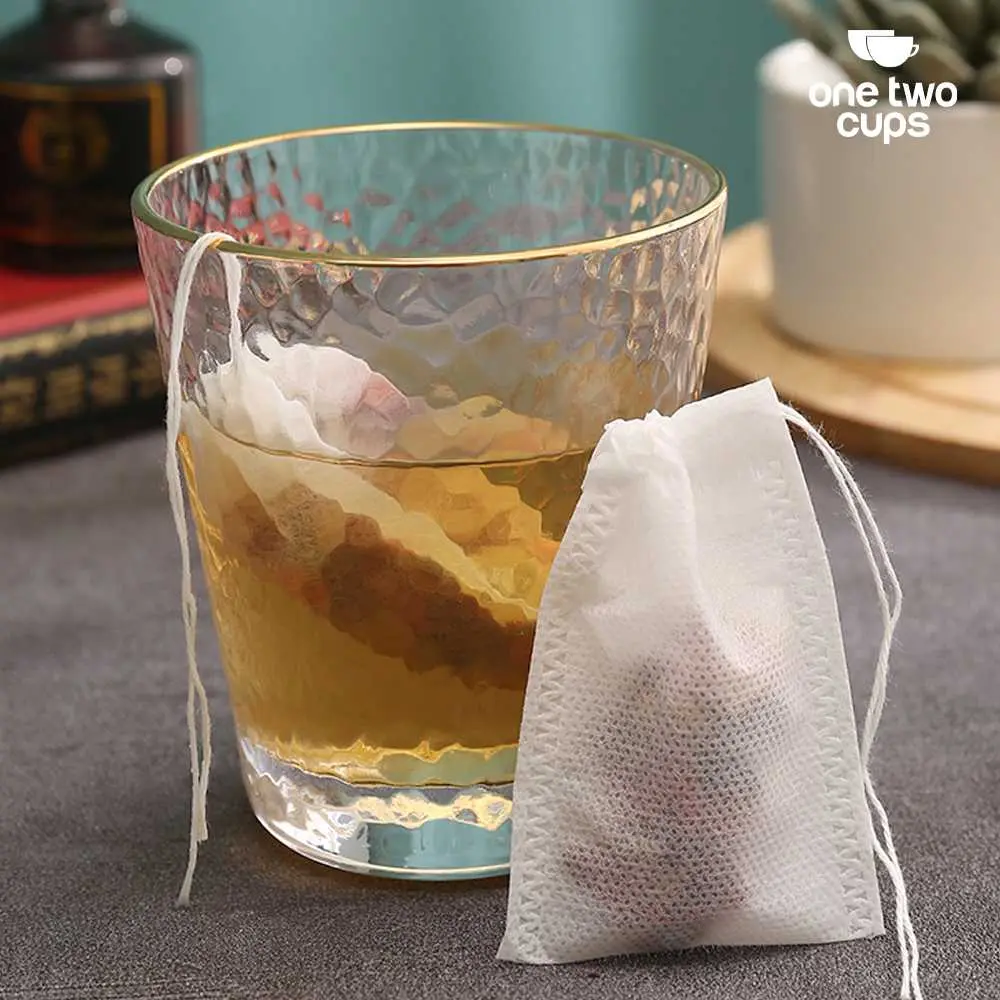 Kantong Teh Celup Kosong Teabag Non Woven 5.5x7cm 100 PCS - M100