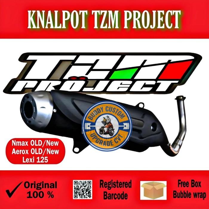 Knalpot TZM Project PCX 150 ADV - Knalpot TZM STD Non SS Pro ADV PCX - ADV 160 6