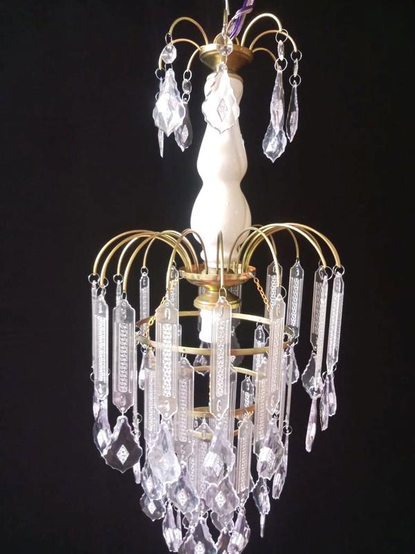 Lampu hias gantung klasik 3 layer Lentera Nigella 8