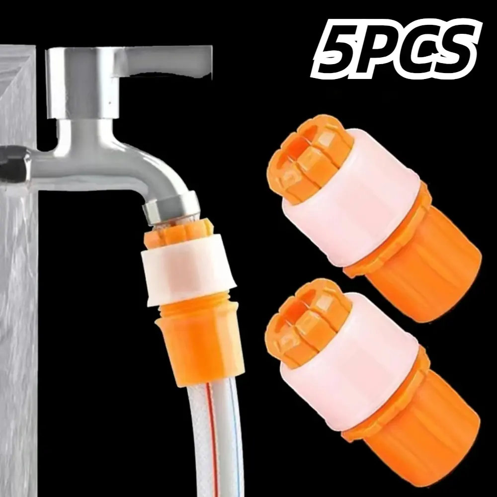 Đầu Nối Vòi Nước Thông Dụng Có Sẵn Trong 1 / 3 / 5 Cái, Đầu Nối Nhanh, Chống Rò Rỉ, Thích Hợp Cho Ống Tưới Nước Trong Vườn, Đầu Nối Nhanh, Phụ Kiện Ống Nước