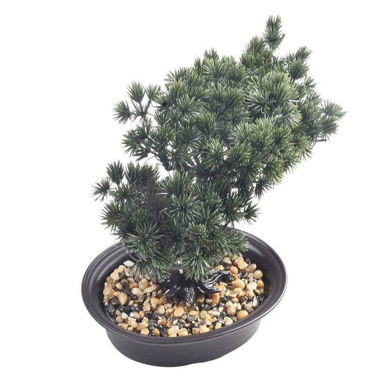 Artificial Plant Bonsai Welcoming Pine Fake Green Plants Simulation Pine Tree 2