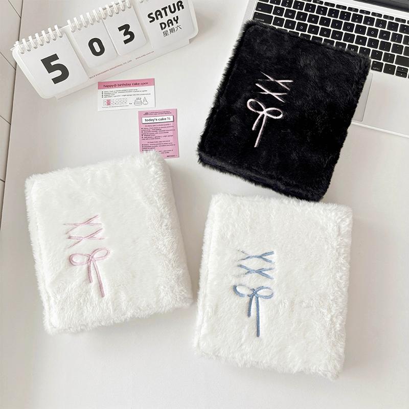 Product Introduction of Album Ảnh Đóng Gáy, Kích Thước A6, Phong Cách Ba Lê Dễ Thương, Có Thắt Nơ Nhồi Bông, Thích Hợp Cho Photocard, Người Sưu Tập Thần Tượng Kpop, Sổ Tay, Văn Phòng Phẩm 16