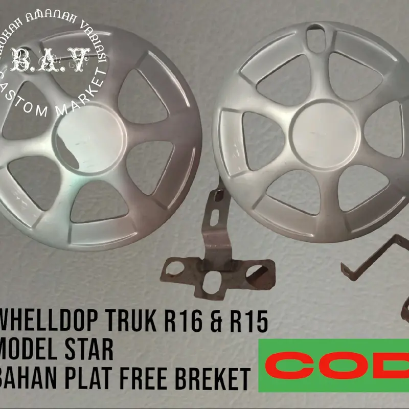 WHEELDOP DOP RODA R16 & R15 TRUCK.BUS. 1 set(4biji) Truk 5