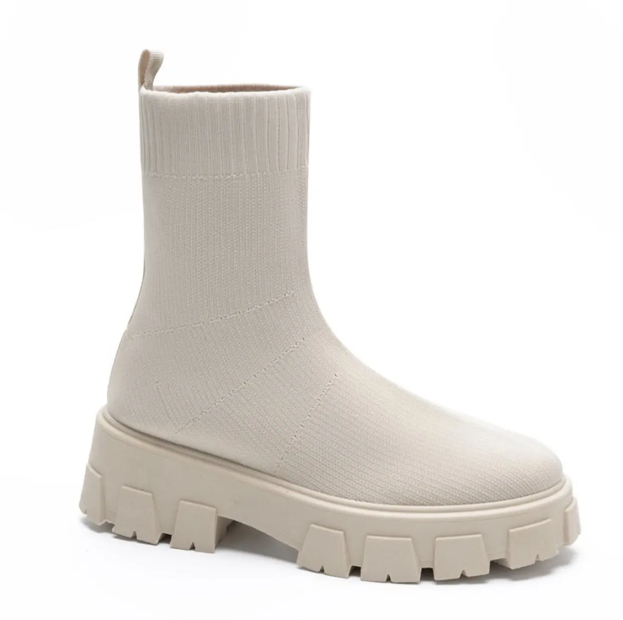 FB LONDON - SHORT SOCK BOOTS