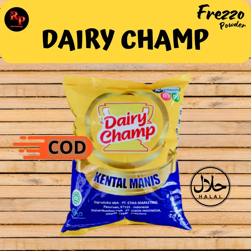 DAIRY CHAMP SUSU KENTAL MANIS / KRIMER KENTAL MANIS 2,5KG 0