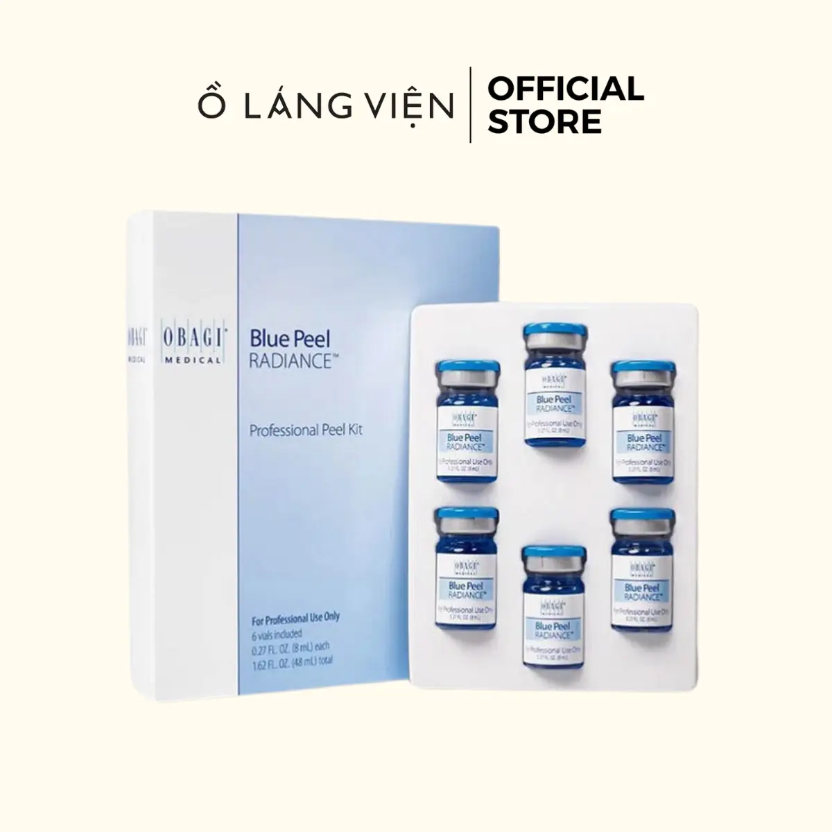 [Thực hiện tại clinic] BỘ SẢN PHẨM PEEL NÔNG OBAGI BLUE PEEL