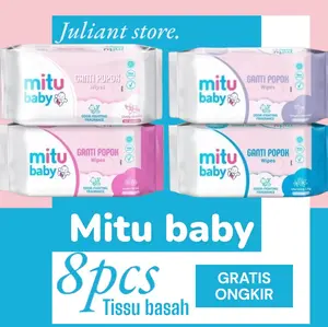 Tisu Basah Bayi MITU BABY Ganti Popok JATIM Bayi Baru lahir Balita