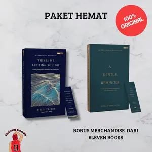 Terjemahan Bahasa Indonesia Paket Hemat Buku Original This Is Me Letting You Go & A Gentle Reminder