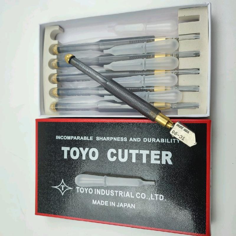 TC-90 Glass Cutting Tool Alat Pemotong Kaca Minyak Pemotong Kaca Aksesoris alat TC-90 potong kaca asli made in japan 7
