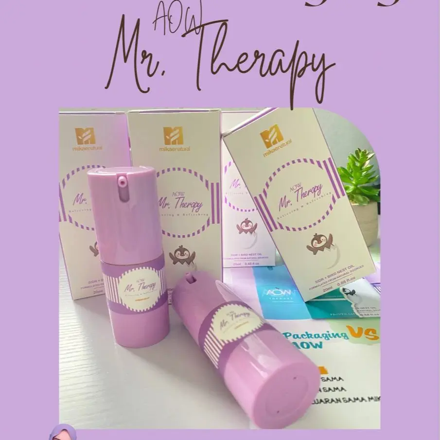AOW MR THERAPY BABY OIL - Membantu Melancarkan Pernafasan , Selsema, Batuk, Kahak