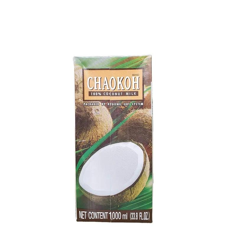NƯỚC CỐT DỪA CHAOKOH THÁI LAN 1L – HƯƠNG VỊ BÉO NGẬY THƠM NGON CHUẨN TỰ NHIÊN