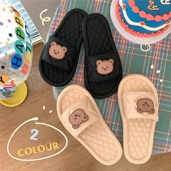 Sandal slop/kokop Wanita BEAR EMBOSS 0