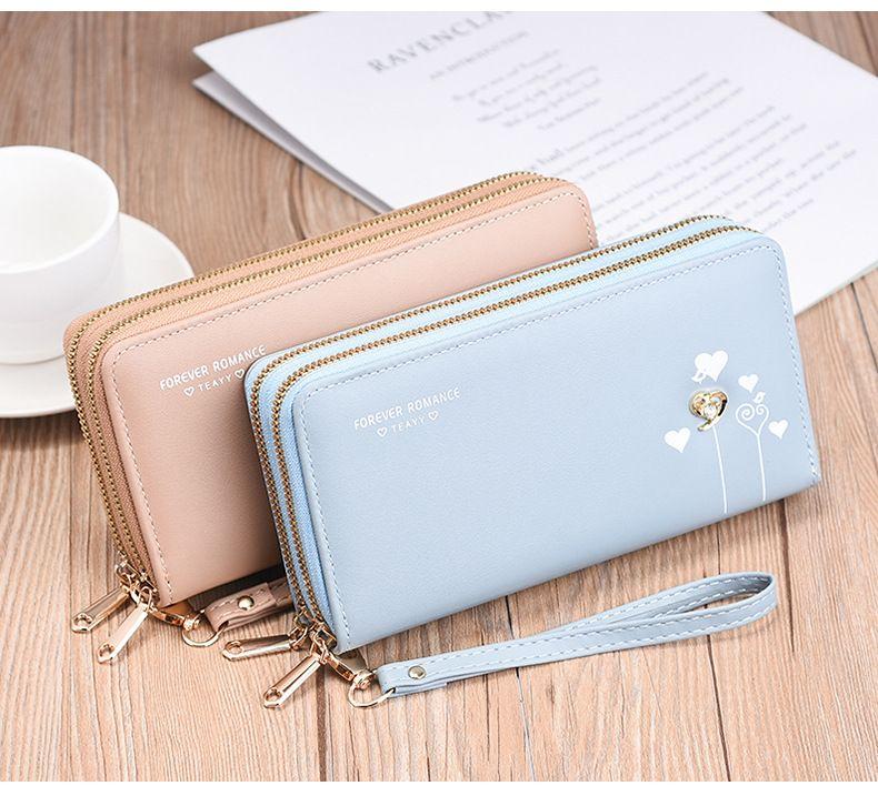 Product Introduction of Ví Dài Cho Nữ, Mới Năm 2024, Sức Chứa Lớn, Túi Cầm Tay Có Khóa Kéo Hai Lớp, Có Thể Đựng Điện Thoại, Làm Bằng Da Mềm, Thích Hợp Sử Dụng Hàng Ngày 17