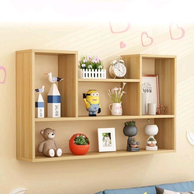 Giá sách treo tường chữ U,kệ trang trí treo tường decor phòng ngủ chữ U bằng gỗ MDF,kệ trưng bày sản phẩm
