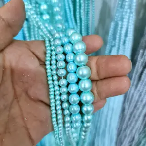 mutiara sintetis berat mutiara jahit 3mm per RENTENG