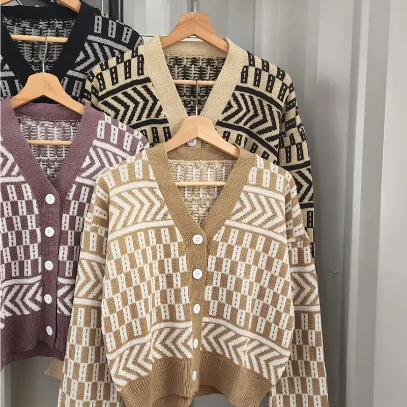 KNITZEN Outwear Arrow Sweet Outer | Rajut Cardigan Wanita Trendy Murah 1