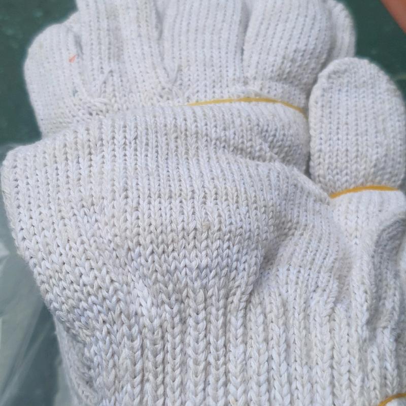 Bao tay Len lao động sợi poly kết hợp cotton siêu bền chắc! 0