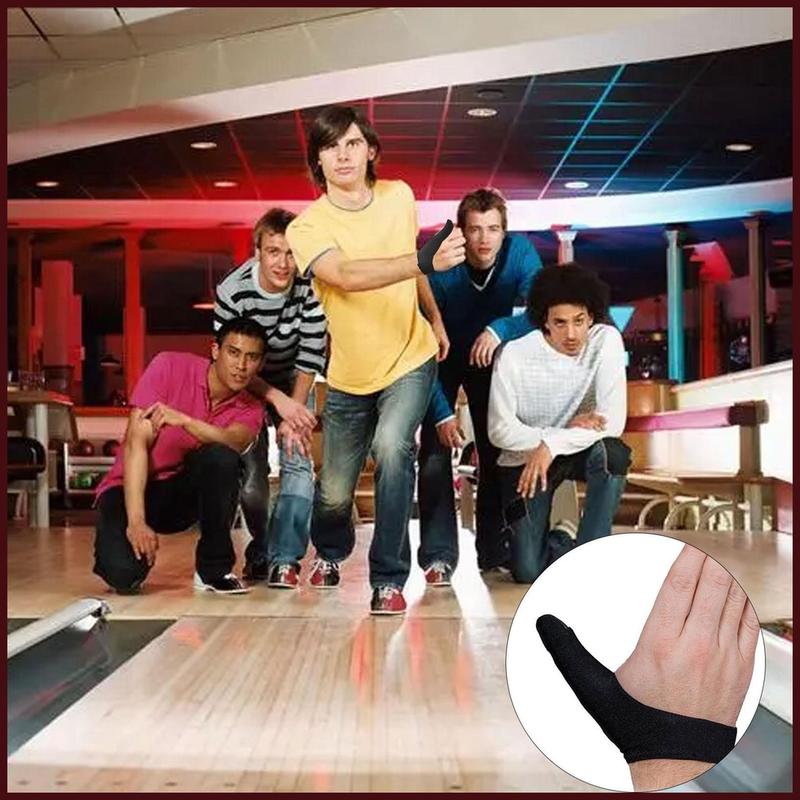 Bộ tiết kiệm ngón tay cái Bowling, Găng tay bảo vệ ngón tay cái Bowling đàn hồi, Chống mài mòn, Tay cầm Ngón Tay thoải mái, tdemy 6