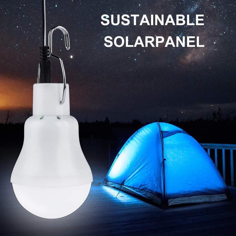 MALL Solar LED Portable Solar Energy Panel Lighting System Camping ...