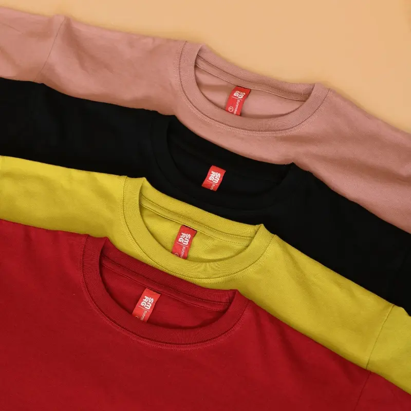 T-shirt Crop Top Oversize Cotton Combed 24s Premium Kaos Tebal 2