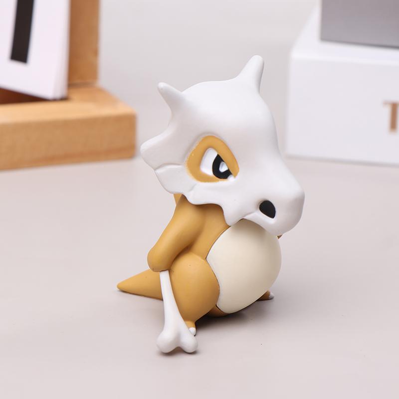 Quái Vật Bỏ Túi Pokemon Cubone Phiên Bản Hoạt Hình Dễ Thương Đồ Chơi Mô Hình Hành Động Anime 8CM 1
