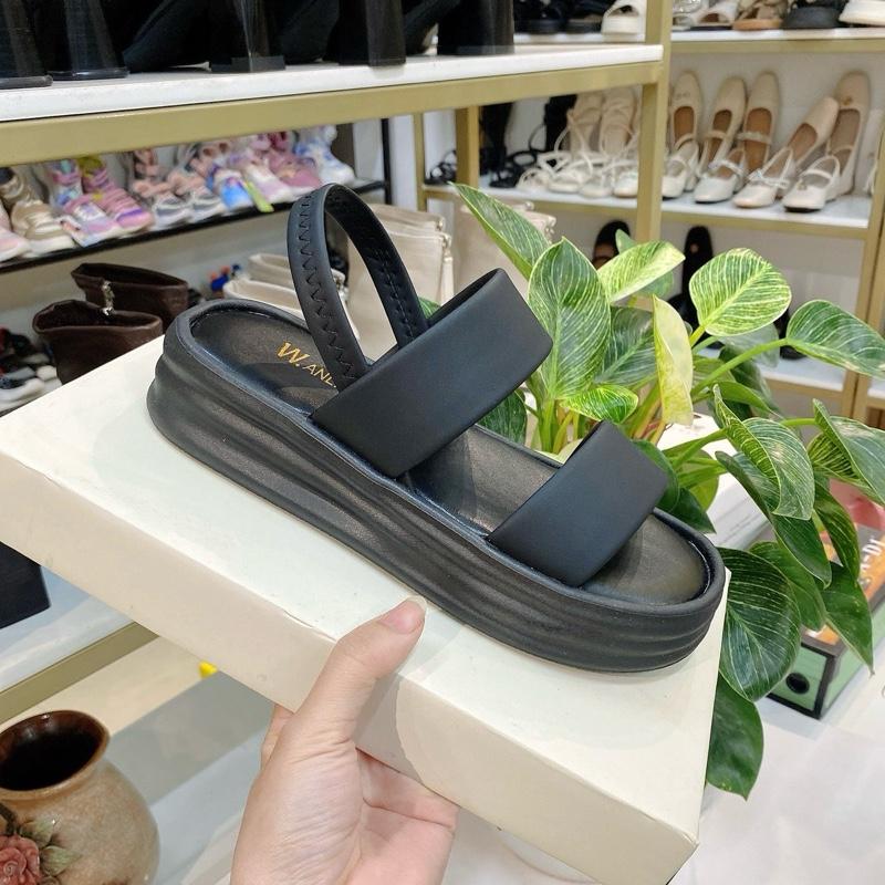 SANDAL QUAI HẬU ĐẾ BẰNG QUAI NGANG CAO CẤP SIÊU ÊM MỀM 2