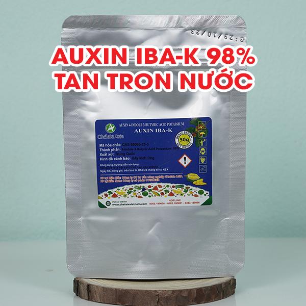 Thuốc kích rễ Auxin IBA-K 98% Siêu kích thích ra rễ - tan trong nước Gói 50Gram