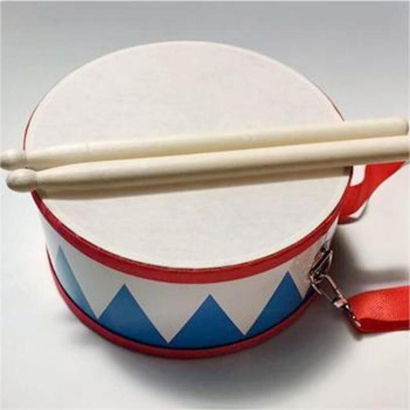 Drum Wood Kids Early Educational Musical Instrument For Children Baby Toys 3