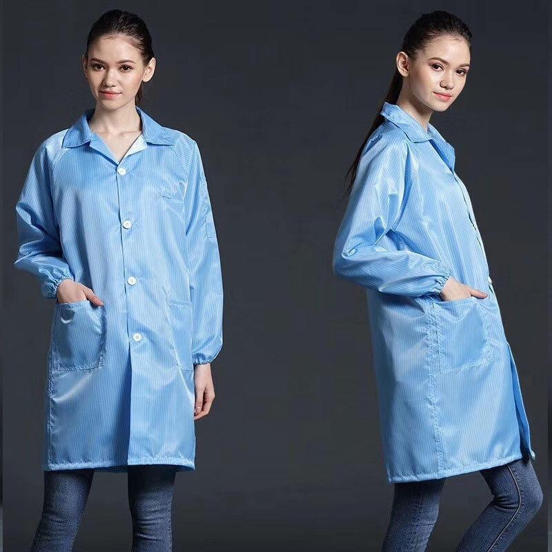 Reusable Smocks Anti Static Smock Gown Lab Gown Washable Gown Jacket Reusable - TikTok ...