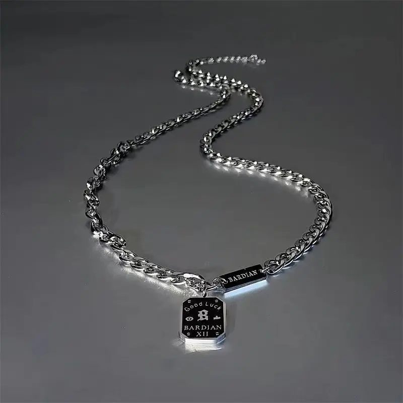 Hot Sale EN163 Kalung Silver 55cm Pria Wanita Unsex, Trendy, Rantai Titanium steel , , Anti Karat , Rantai Premium 2