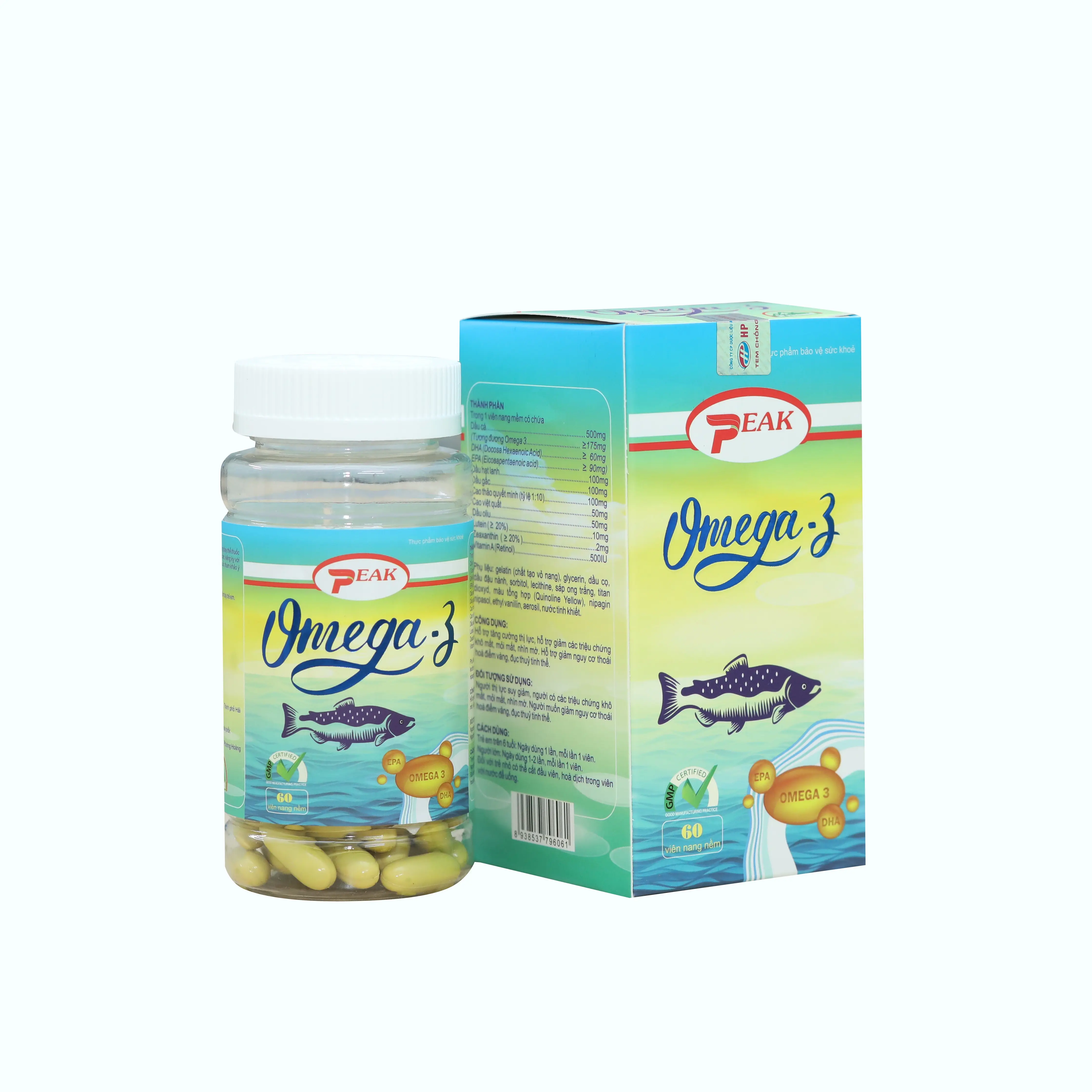[TPCN] - Hỗ trợ tăng cường thị lực, giảm khô mắt Peak Omega-3