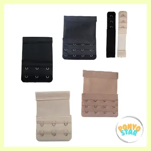 943 Kait 2 3 4 Hook Extension Bra Wanita Sambungan Pengait Bra Sudah Menyatu