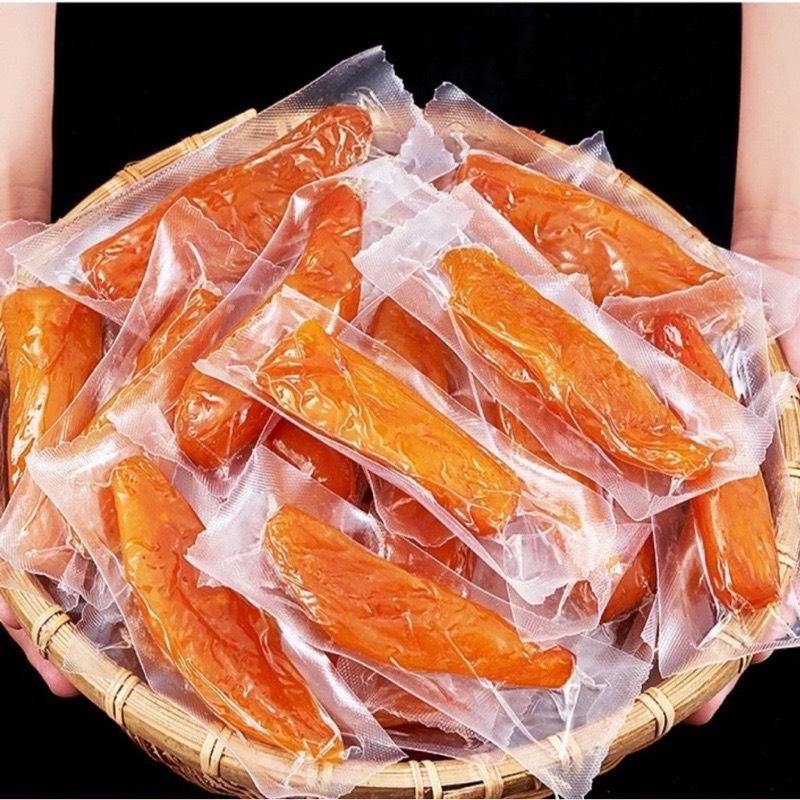 500Gr Khoai lang mật sấy dẻo nguyên chất không đường loại vỏ đặc sản Đà Lạt